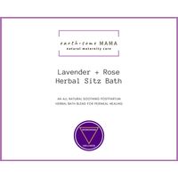 Wombman Wellness Lavender + Rose Sitz Bath Herbal Blend
